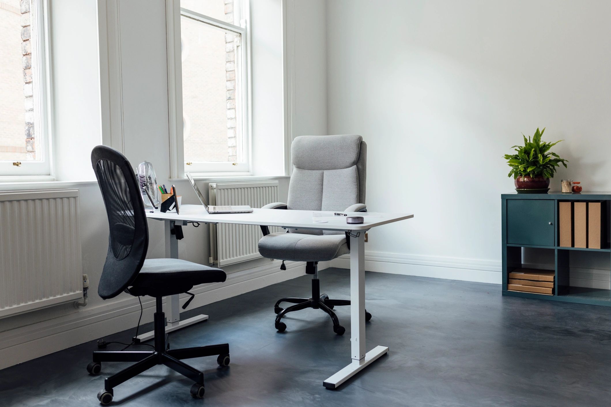 Corporate office interior used as a visual for privacy and data handling
