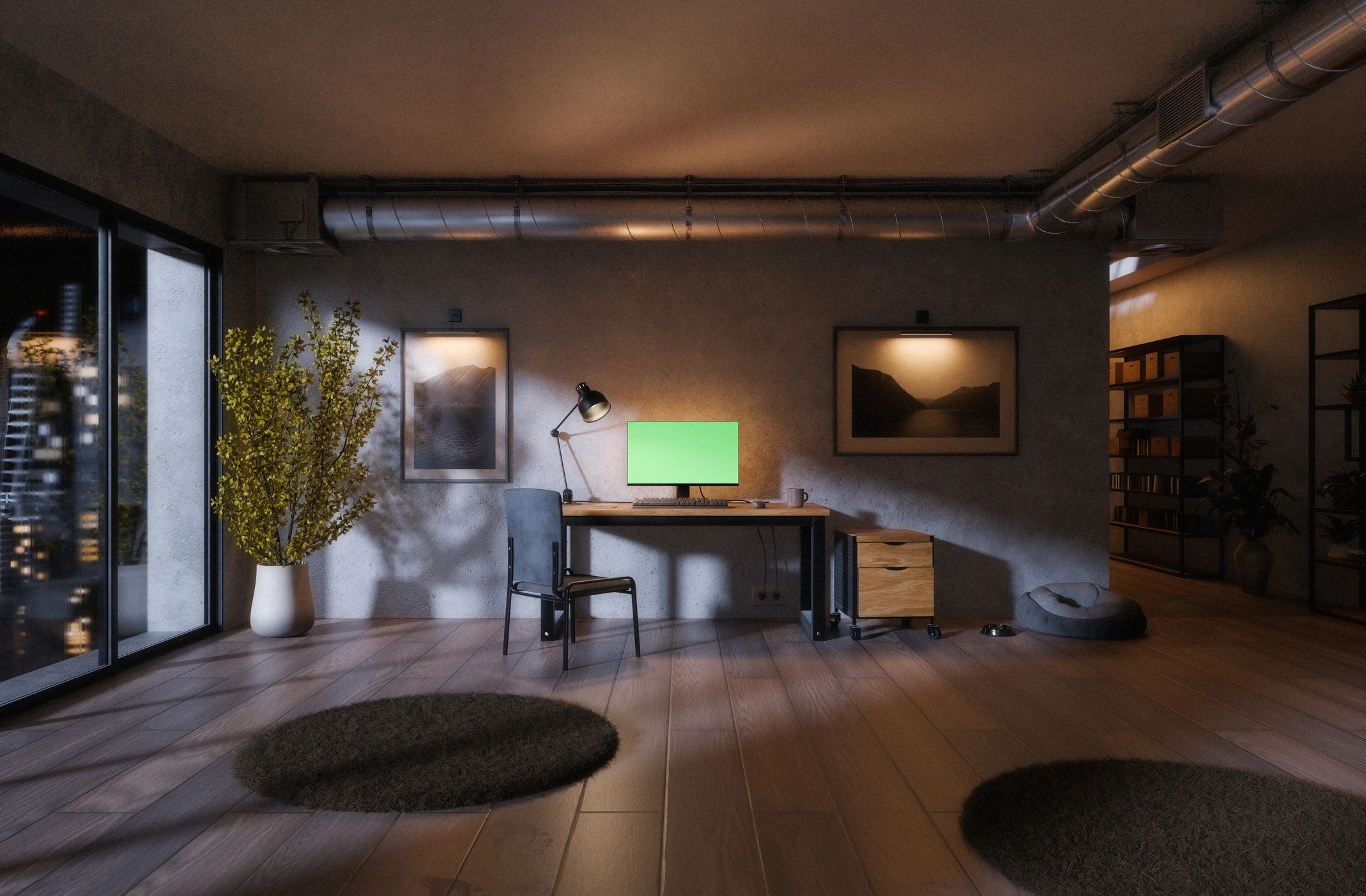 Elegant office workspace representing professional digital services